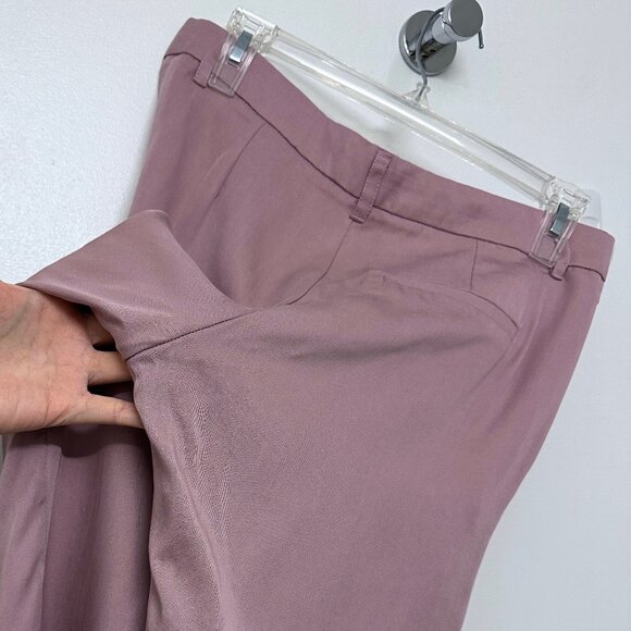 Samsoe Samsoe Straight Fit Stamford Pants Trousers Woodrose Pink Lyocell S - Picture 14 of 14